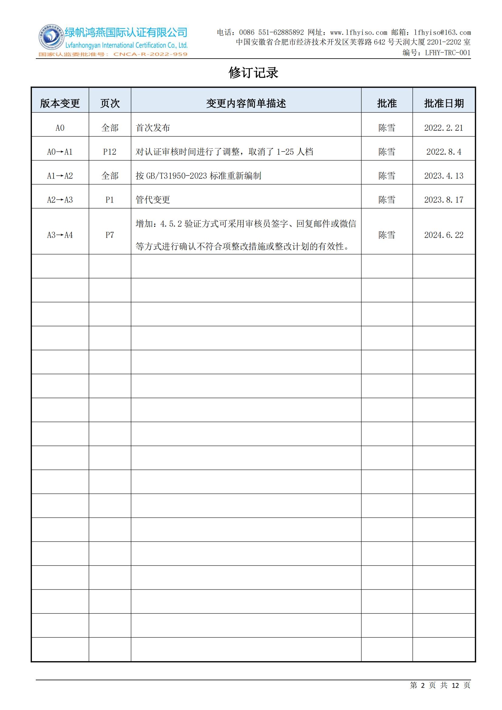 01企业诚信管理体系认证实施规则LFHY-TRC-001【20240623A4版】_01